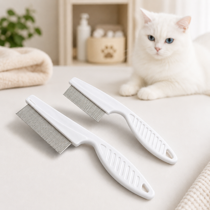 Peigne Anti-Puces pour Chats & Chiens